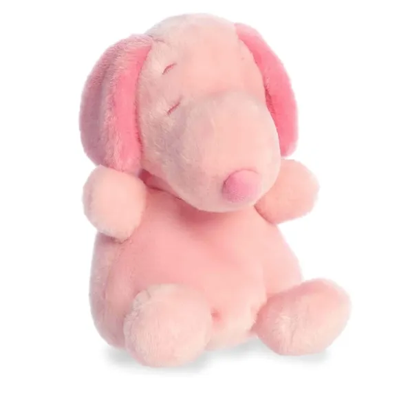 Peanuts Plush Pink Snoopy Palm Pals by Aurora