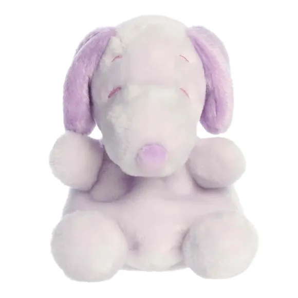 Peanuts Plush Purple Snoopy Palm Pals by Aurora