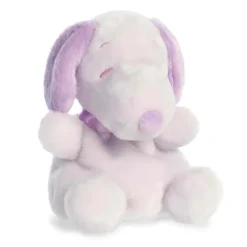 Peanuts Plush Purple Snoopy Palm Pals by Aurora