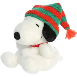 Peanuts Plush Snoopy with Beanie Palm Pals by Aurora