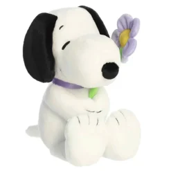 Peanuts Snoopy with Flower Stuffed Animal by Aurora