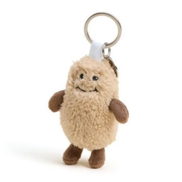 Peanut Stuffed Animal Keyring by Warmies