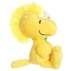 Peanuts Woodstock with Flower Stuffed Animal by Aurora