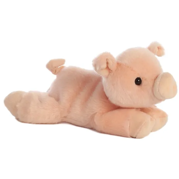 Percy the Plush Pink Pig Mini Flopsie by Aurora