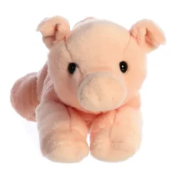 Percy the Plush Pink Pig Mini Flopsie by Aurora