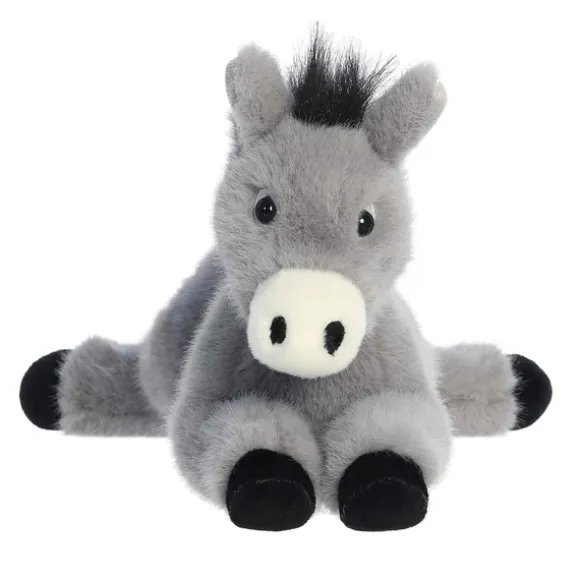 Petunia the Plush Donkey 12 Inch Flopsie by Aurora