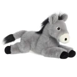 Petunia the Plush Donkey 12 Inch Flopsie by Aurora