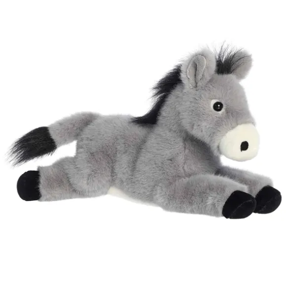 Petunia the Plush Donkey 12 Inch Flopsie by Aurora
