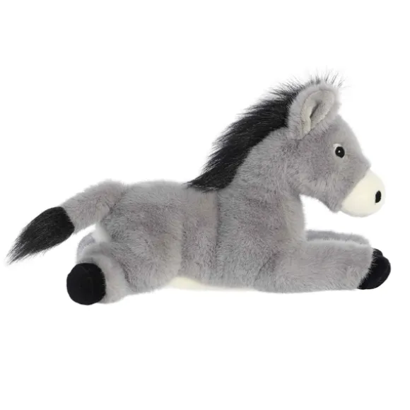 Petunia the Plush Donkey 12 Inch Flopsie by Aurora