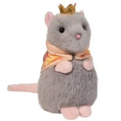 Pizza Rat Stuffed Animal Macaroon Plush by Douglas