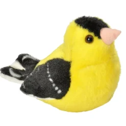 Plush American Goldfinch Audubon Bird with Sound by Wild Republic