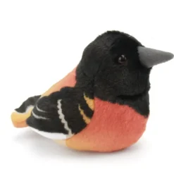 Plush Baltimore Oriole Audubon Bird with Sound by Wild Republic