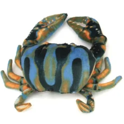 Plush Blue Crab 6 Inch Stuffed Crustacean by Fiesta