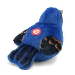 Plush Blue Grosbeak Audubon Bird with Sound by Wild Republic