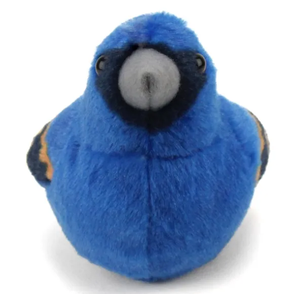Plush Blue Grosbeak Audubon Bird with Sound by Wild Republic