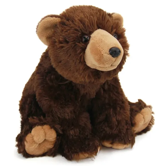 Plush Brown Bear 10 Inch Stuffed Bear Cuddlekin by Wild Republic