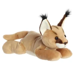 Plush Caracal 12 Inch Flopsie Wild Cat by Aurora