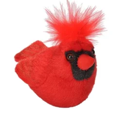 Plush Cardinal Audubon Bird with Sound by Wild Republic