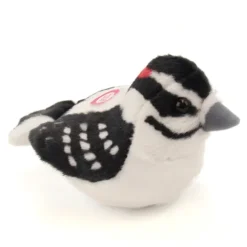 Plush Downy Woodpecker Audubon Bird with Sound by Wild Republic