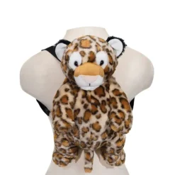Plush Leopard Backpack by Fiesta