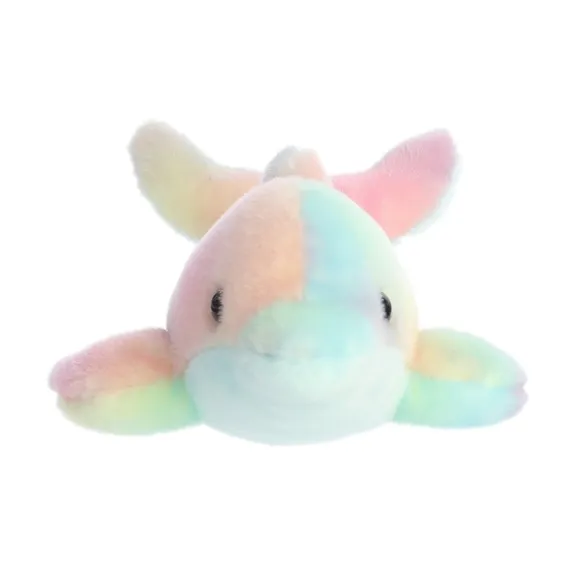 Plush Rainbow Dolphin Mini Flopsie by Aurora