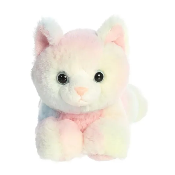 Plush Rainbow Kitten Mini Flopsie by Aurora