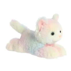 Plush Rainbow Kitten Mini Flopsie by Aurora