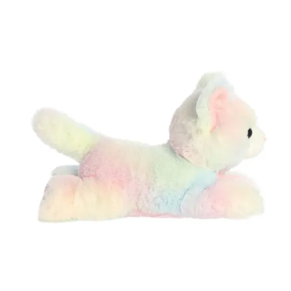 Plush Rainbow Kitten Mini Flopsie by Aurora