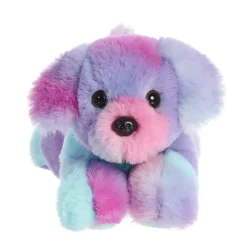 Plush Rainbow Puppy Mini Flopsie by Aurora