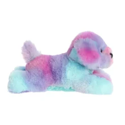 Plush Rainbow Puppy Mini Flopsie by Aurora