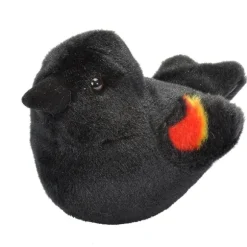 Plush Red-Winged Blackbird Audubon Bird with Sound by Wild Republic