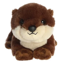 Plush River Otter Pup Mini Flopsie by Aurora