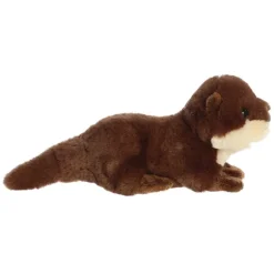Plush River Otter Pup Mini Flopsie by Aurora