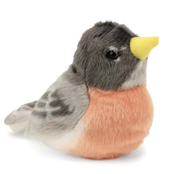 Plush Robin Audubon Bird with Sound by Wild Republic