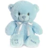 Plush Small Blue My First Teddy Bear by Ebba