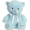 Plush Small Blue My First Teddy Bear by Ebba