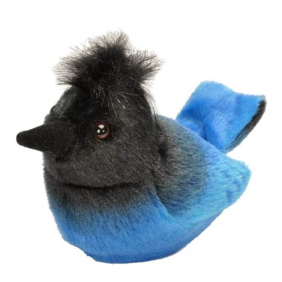 Plush Stellar's Jay Audubon Bird with Sound by Wild Republic