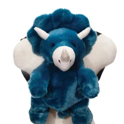 Plush Triceratops Dinosaur Backpack by Fiesta