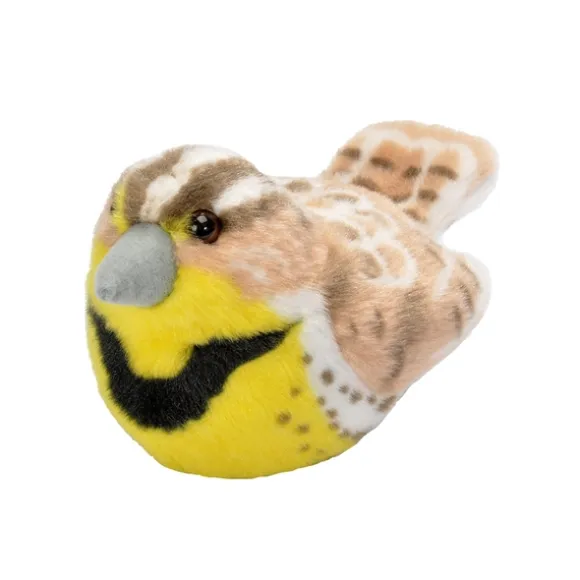 Plush Western Meadowlark Audubon Bird with Sound by Wild Republic