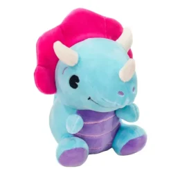 Pocket Huggables Squishy Plush Triceratops Dinosaur by Fiesta