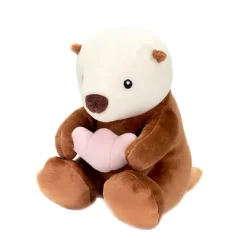 Pocket Huggables Squishy Plush Sea Otter Holding Shell by Fiesta