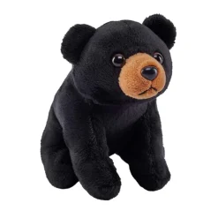Pocketkins Eco-Friendly Small Plush Black Bear by Wild Republic