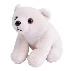 Pocketkins Eco-Friendly Small Plush Polar Bear by Wild Republic