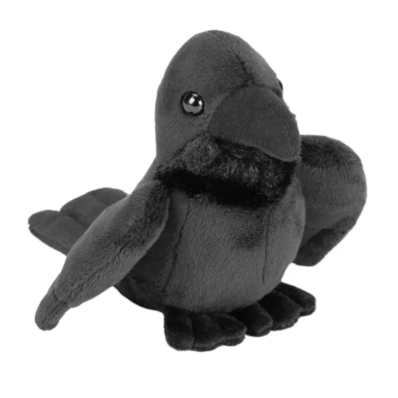 Pocketkins Eco-Friendly Small Plush Raven by Wild Republic