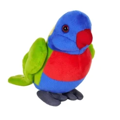 Pocketkins Eco-Friendly Small Plush Lorikeet Parrot by Wild Republic