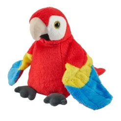 Pocketkins Eco-Friendly Small Plush Scarlet Macaw by Wild Republic