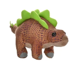 Pocketkins Eco-Friendly Small Plush Stegosaurus Dinosaur by Wild Republic