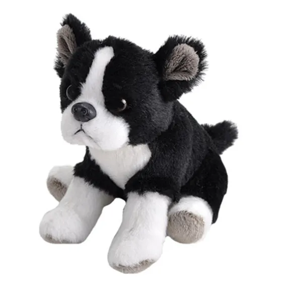Pocketkins Eco-Friendly Small Plush Boston Terrier by Wild Republic