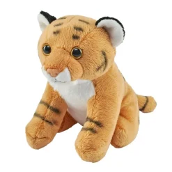 Pocketkins Eco-Friendly Small Plush Tiger by Wild Republic