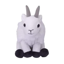 Pocketkins Eco-Friendly Small Plush Mountain Goat by Wild Republic